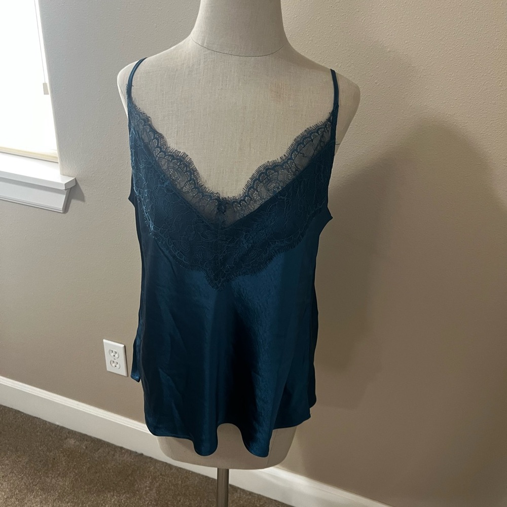 Gorgeous satin and lace cami